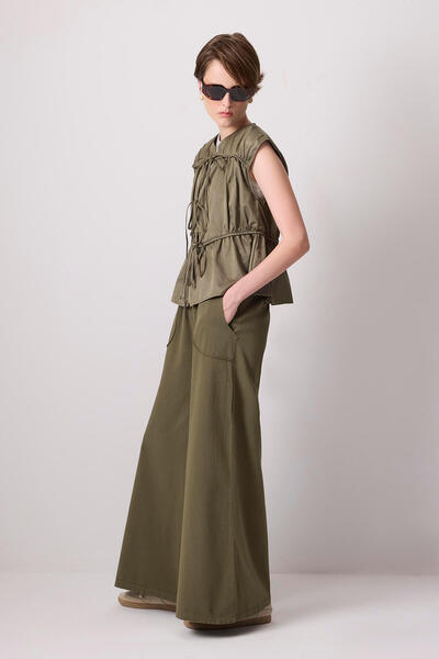 Touché Privé Büzgü Detailed Vest