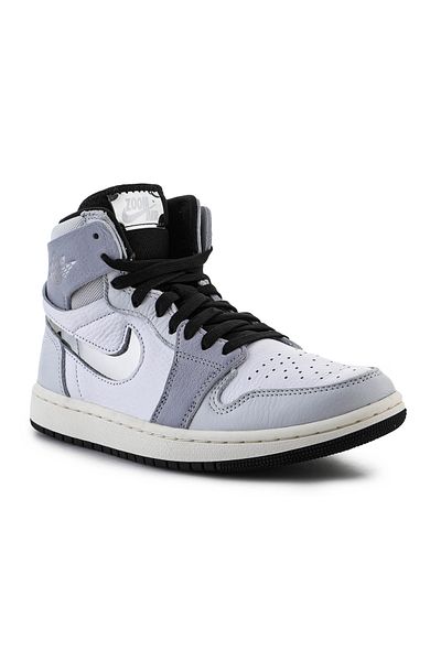 Nike Air Jordan 1 Zoom CMFT 2 Femei Alb/Argintiu Metalizat/Negru