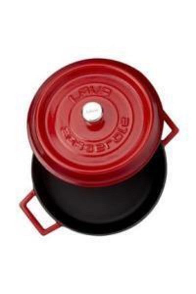 Lava Folk Series Cast Iron Spring Pot - Multi-Purpose, Diameter(Ø)24cm