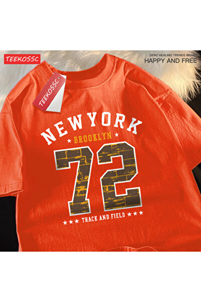 StartMore تي شيرت Y2k Vintage تي شيرت بروكلين لألعاب القوى