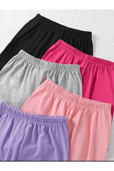 VESTIR BIEN Kalpli 5 Renk Rahat Pamuklu Çocuk Şort