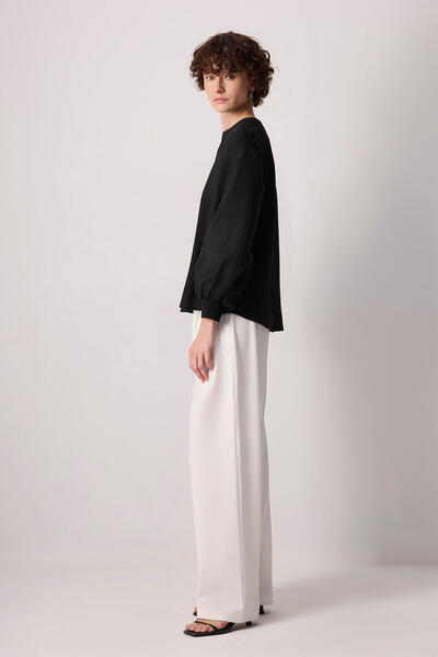 Touché Privé ΜΠΛΟΥΖΑ ΜΠΑΛΟΝΙ ΜΕ ΓΑΡΝΙΡΙΣΜΑ ΟΡΓΑΝΖΗ