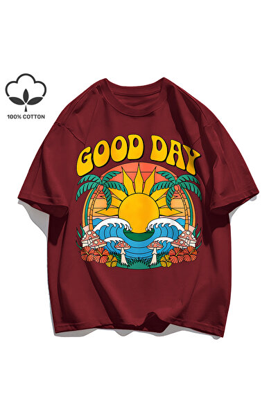 StartMore Y2K Vintage T-Shirt Tee a Great Day Spent Seaside Man