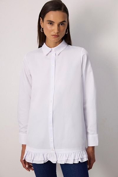 Touché Privé Shirt with Skirt Frill