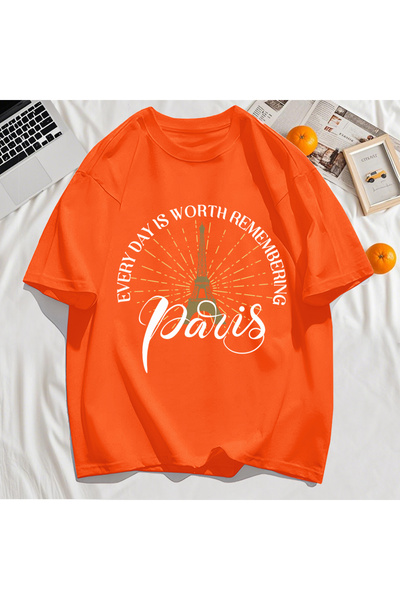 StartMore تي شيرت Y2k Vintage تي شيرت مطبوع عليه كل يوم يستحق الذاكرة