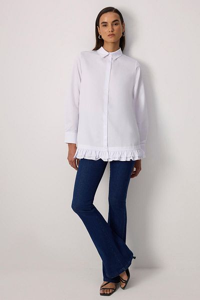 Touché Privé Shirt with Skirt Frill
