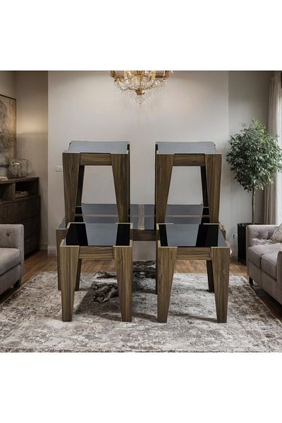 Ch 5-piece tea table set