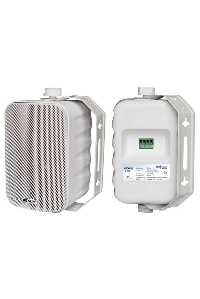 TOOLSPAZAR DEXUN D-425T 4" 10 CM 30 WATT 8 OHM 70/100 VOLT BEYAZ TRAFOLU SÜTU...