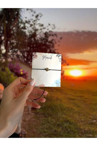 MARCİELO Accessories Black Lucky Thread Bracelet – Gift for Lover, Friend, New Year and Special Day (5 Pieces)