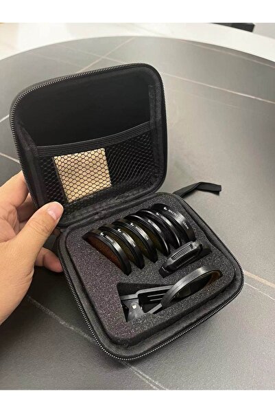 marimari 6 lı Set Mercan izleme telefon kamera lensi koruma çantalı