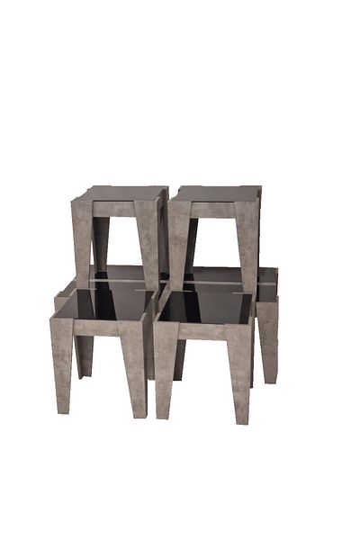 Ch 5-piece tea table set