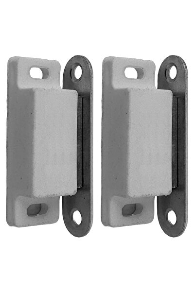 ERTEMI Sineklik ve Dolap Kapakları için Mıknatıslı Tutucu Kilit 2li Beyaz