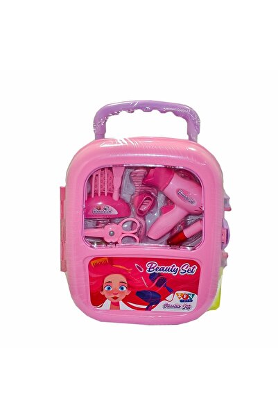 OMZ لعبة البنات Zey2029 مجموعة تجميل مع حقيبة سفر لعبة الأولاد ألعاب تعليمية