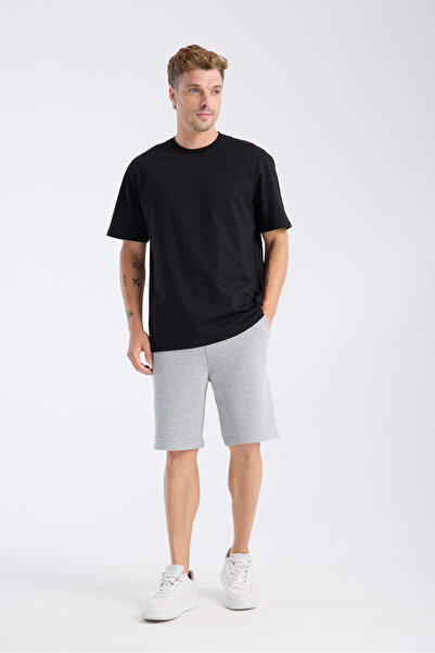 Mens New Coll. 7inch Sweat Short Gri