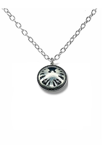 Herşey Nota Eagle Figured Locket Necklace with 60 cm Chain |   Power and Freedom Symbol Unisex Accessory