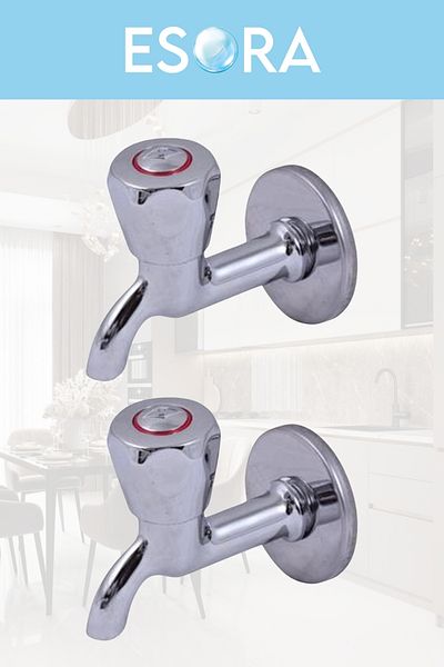ESORA 2 Wc Faucets with Chrome Brass Volon