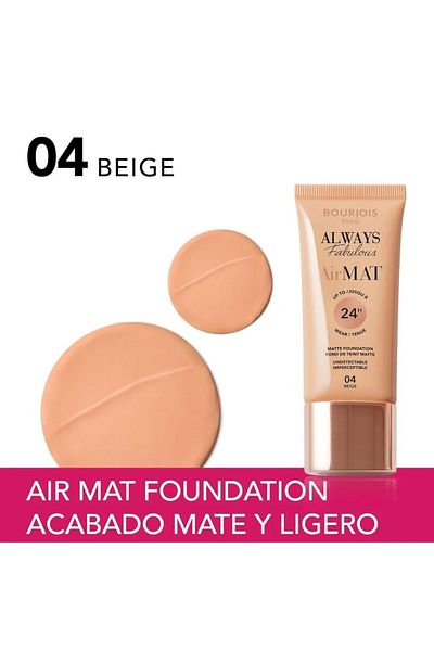 Bourjois Bourjois Air Mat Foundation - 04 Beige