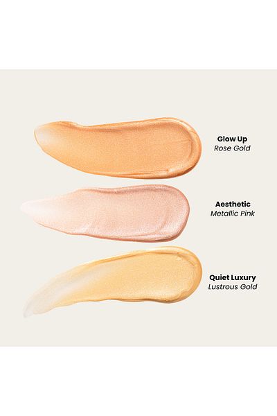 loça Luca Beauty Silver Pink Highlighter 02