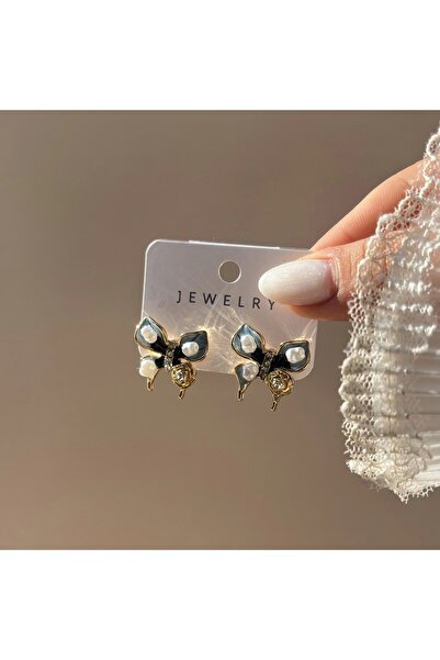 Vintagezegeni Kelebek Sanat Küpesi