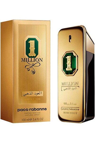 Paco Rabanne عطر باكو رابان 1 مليون العود الذهبي للرجال بارفيوم انتينس-100مل