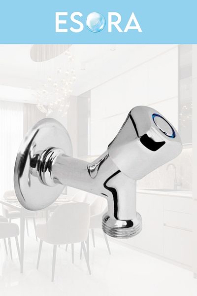 ESORA Chrome Brass Volon Laundry Faucet