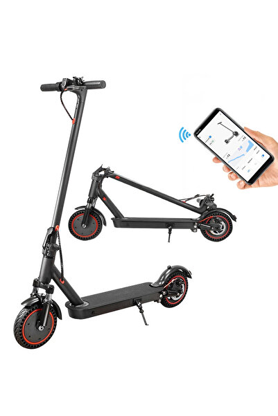 ETG 8.5" Electric Scooter for Adults – 35KM/H, LED Display – Black