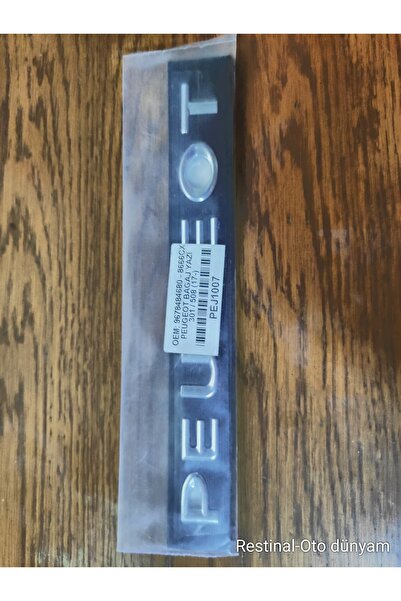 restinal PEUGEOT 301 BAGAJ YAZI 2017 VE SONRASI YILLAR UYUMLU Pejo 301 BAGAJ ...