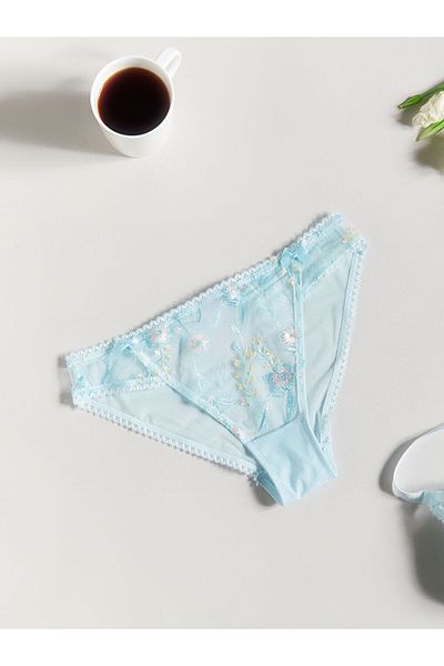 LC Waikiki New Season Floral Fancy Bikini Panties - S5Fl60Z8
