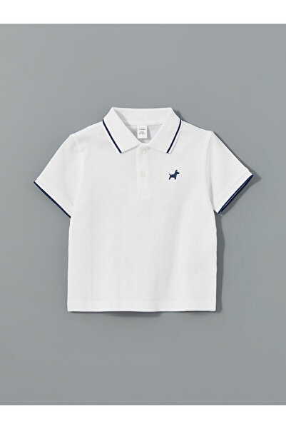 LC Waikiki Tricou pentru băiat cu gât polo brodat
