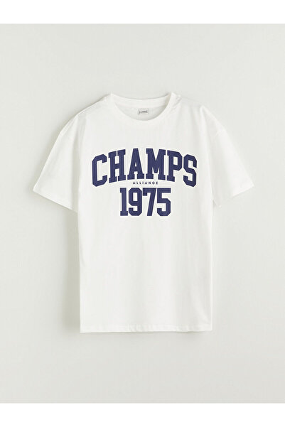 LC Waikiki Özmarka New Season Crew Neck Boys' T-Shirt