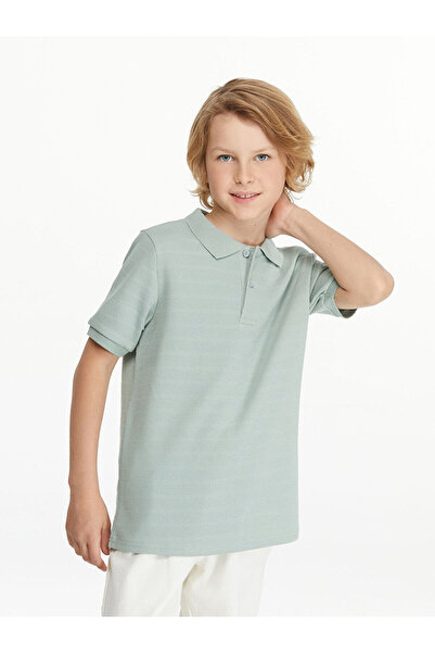 LC Waikiki Μπλουζάκι για αγόρι με υφή Polo Neck