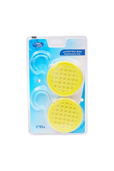 Homemate Home Mate Toilet Air Freshener Naphthalene Ball ZS03 – 2 Pcs (4.5 x 2.5 cm Each)
