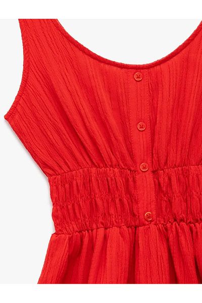 Koton Gipeli Red Women's Dress 5Sal80041Iw