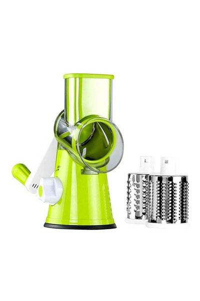 Generic Manual Vegetable Cutter Green/White/Silver 26x11.5x24cm