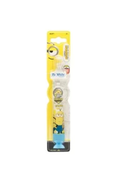 Mr.white MINIONS LED Toothbrush for Kids +3 Years Soft Disney