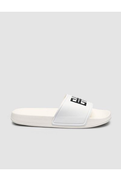 Cabani White Men's Slippers