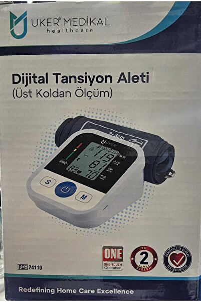 UKER MEDİKAL Tansiyon Aleti - USB Girişli - HD Ekran