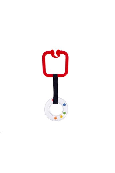 MBB ETİCARET Babyjem Rattle Stroller Ring 877 Red
