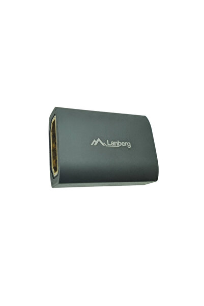 Lanberg Adaptor HDMI mama la HDMI mama, 8K, 44094, DSC, eARC, HDR, carcasa aluminiu, argintiu