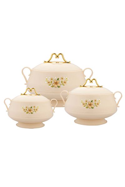 Axis 3‑Piece Mac Casserole Set – Elegant Ceramic Bakeware (1000ml, 1500ml, 2500ml)