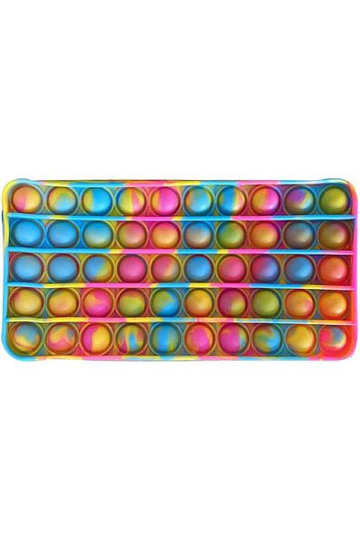 CUIFULI Children's Pencil Case, Silicone, Multicolor, 11.5 X 20 X 3.5 Cm