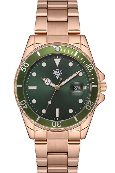 Tiger TF-589MRY TIGER ÇELİK ERKEK SAATİ