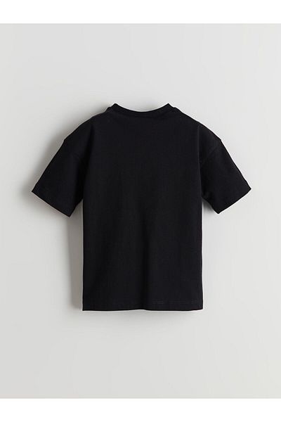 LC Waikiki Crew Neck Printed Boy's T-Shirt