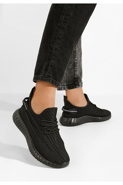 B T Shoes Armelia women's black sports shoes