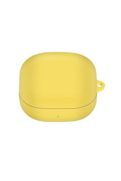 THD Samsung Galaxy Buds2 headphone protection case, yellow, with hook