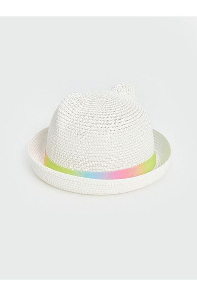 LC Waikiki New Season Girls Straw Hat - S5G974Z4