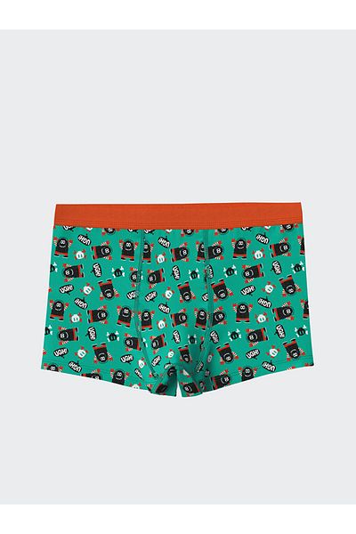 LC Waikiki New Season Printed Boy's Boxer 3-Piece - S5Hn47Z4