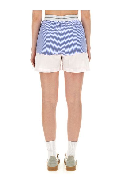 MSGM Pantaloni scurți cu bandă cu logo