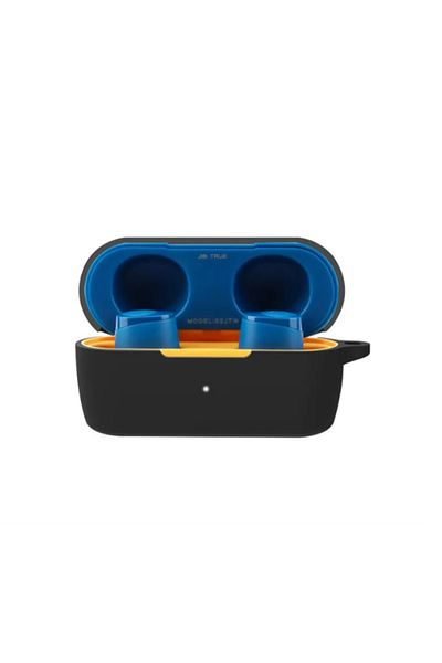 THD THD brand silicone case for Skullcandy JIB True headphones, black color