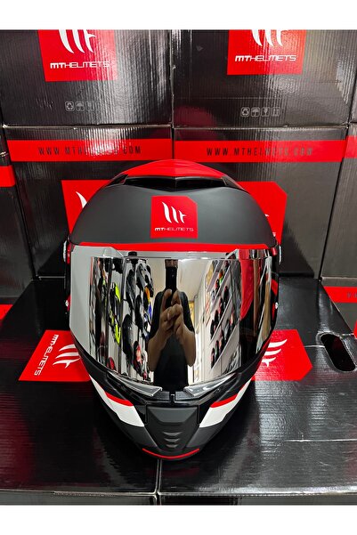 MT Helmets Thunder 4 Sv r25 kask (şeffaf vizörlü)